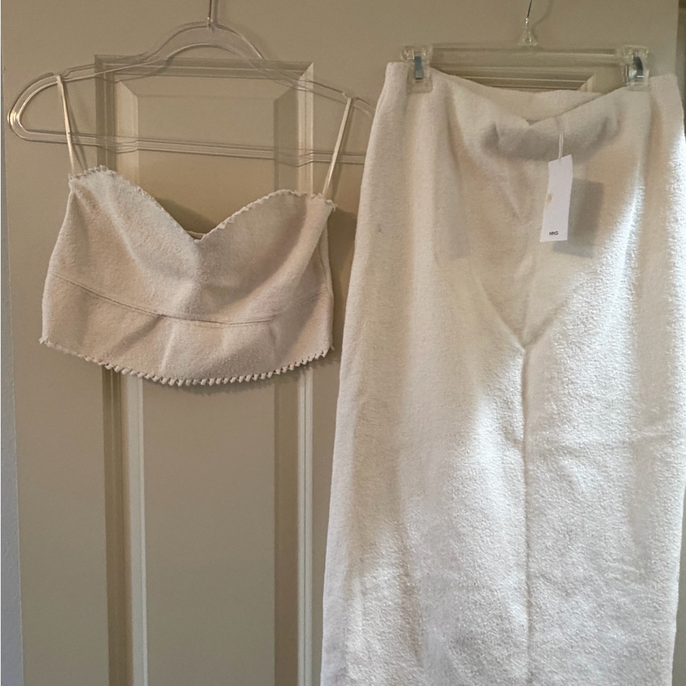 Mango Cream Textured Set